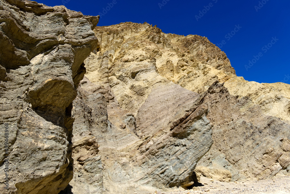 Death Valley Golden Canyon Trail Geology Death Valley Golden Canyon Trail Geology