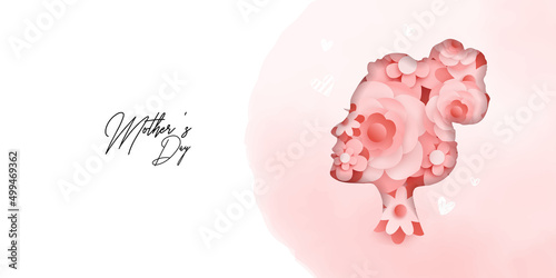 Happy mother's day layout design with roses, lettering, ribbon, frame, dotted background. Vector illustration. Best mom mum ever cute feminine design for menu, flyer, card, invitation. Set of cards
