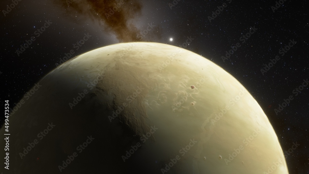 Planets and galaxy, science fiction wallpaper Planets and galaxy, science fiction wallpaper