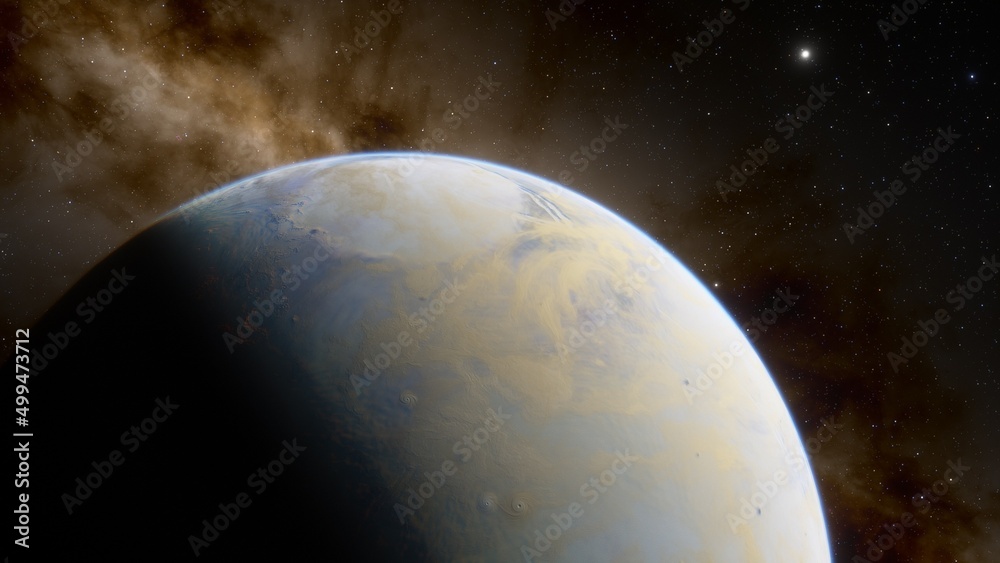 Planets and galaxy, science fiction wallpaper Planets and galaxy, science fiction wallpaper