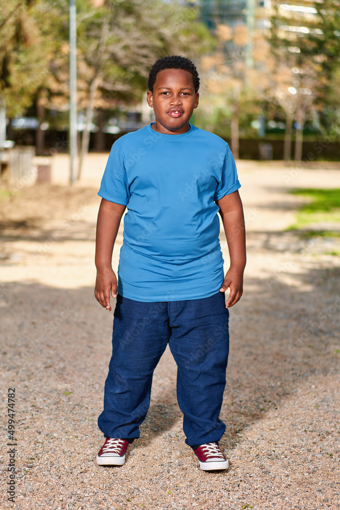 Portrait of the cute african american boy Portrait of the cute african american boy