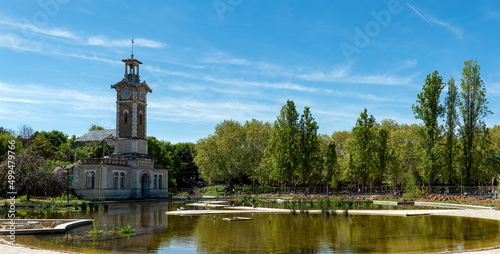 Renovated Georges Brassens Public Park located in the 15th arrondissement.