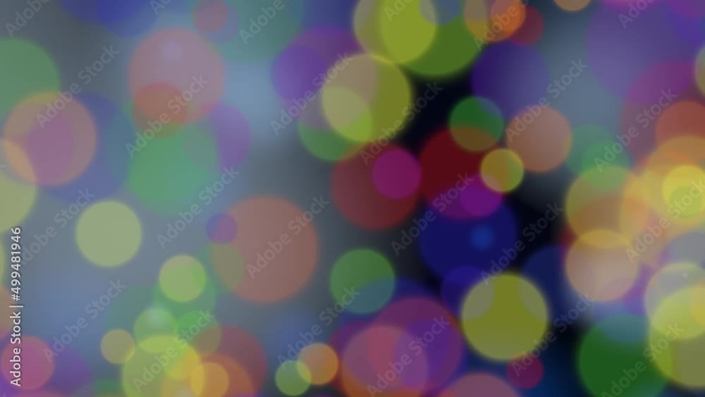 abstract colorful bokeh background