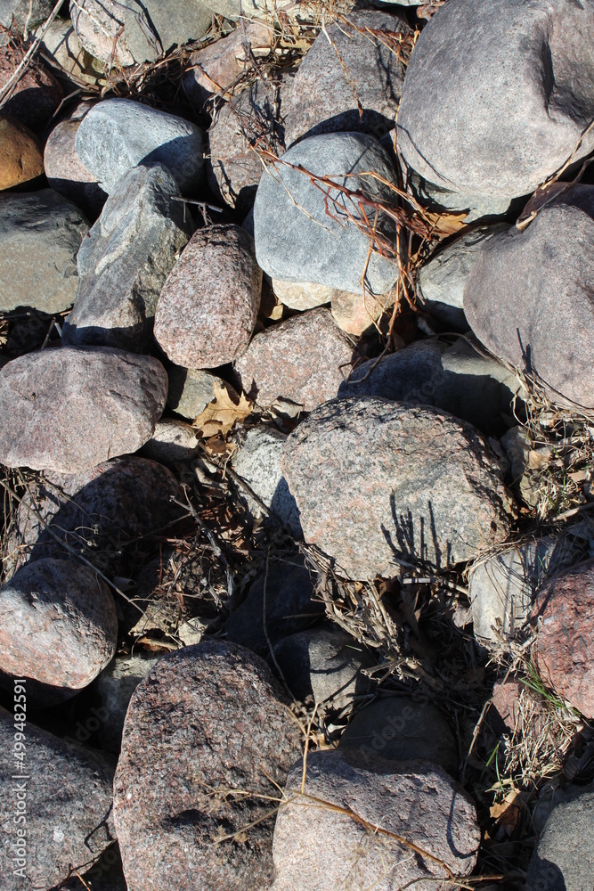 stones on the water