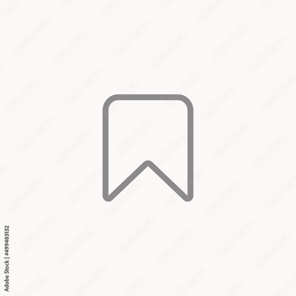 Bookmark vector icon sign symbol Bookmark vector icon sign symbol