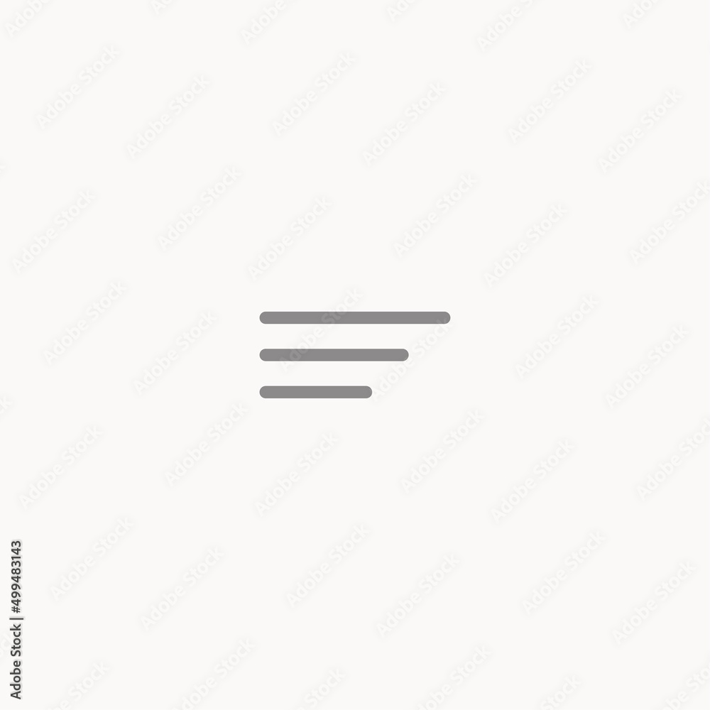 Mobile menu vector icon sign symbol Mobile menu vector icon sign symbol