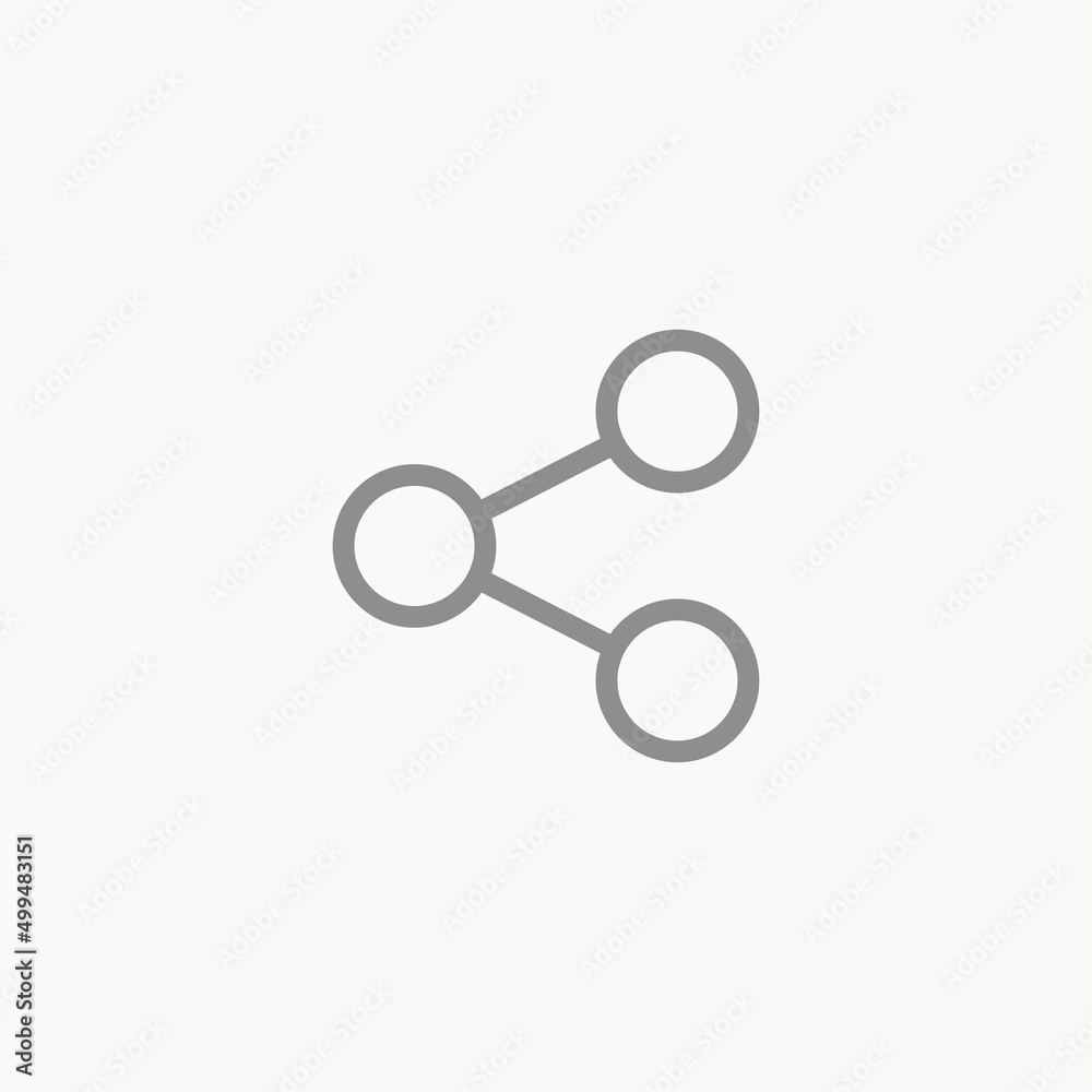 Outline share vector icon sign symbol Outline share vector icon sign symbol