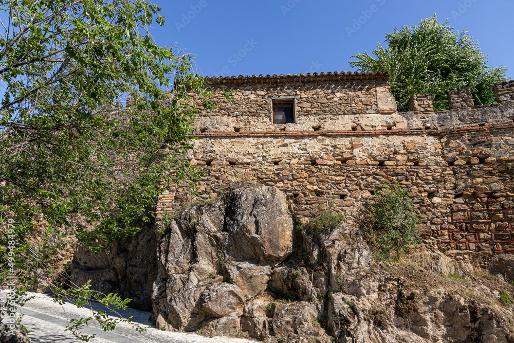 Buitrago del Lozoya, Spain. The 11th Century Muslim walls of the Old Town