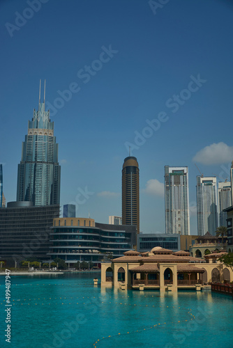 United arab emirates capital city dubai city center dubai mall burj khalifa © Pavel