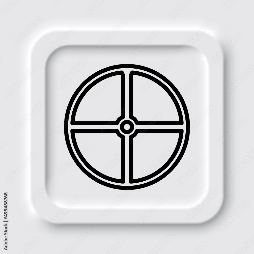Sheild simple icon. Flat design. Neumorphism design.ai Sheild simple icon. Flat design. Neumorphism design.ai