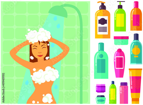 douche - champoing -femme - toilette intime - produit féminin