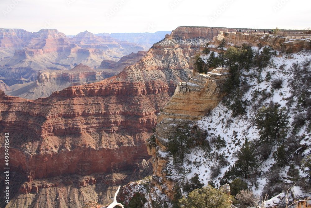 grand canyon images in winter