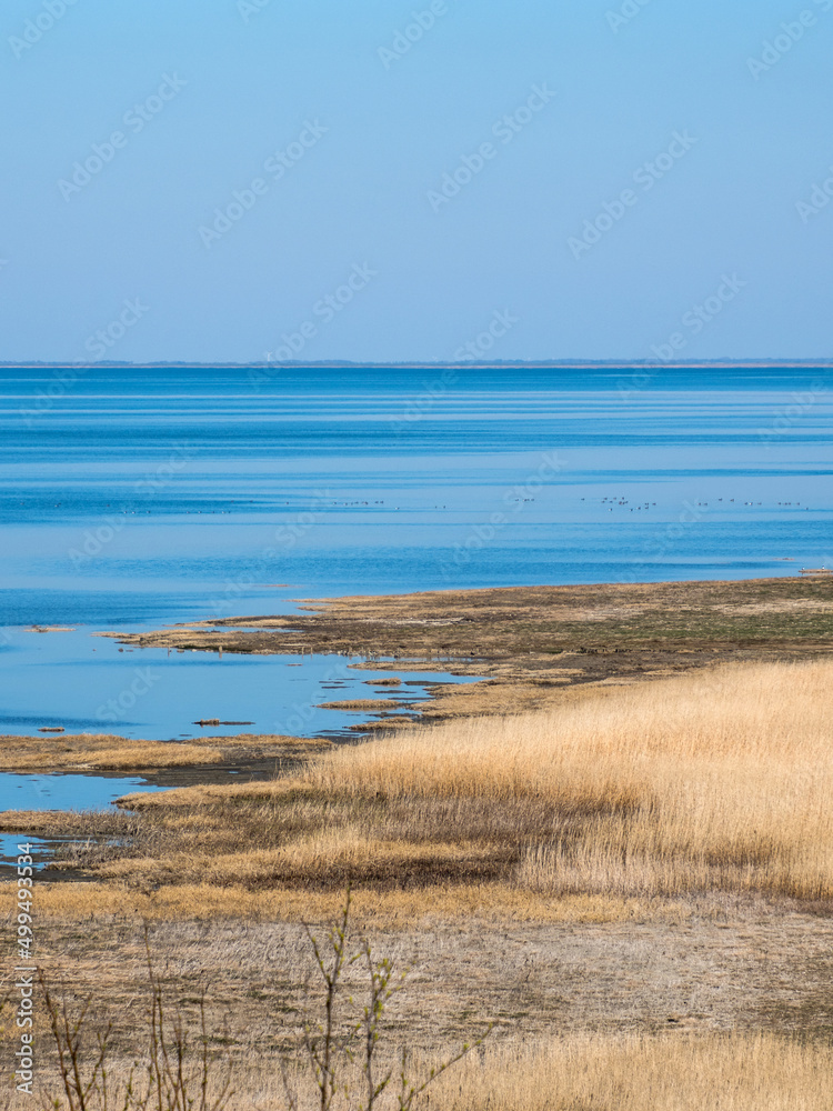 View from Morsum Cliff on the island Sylt