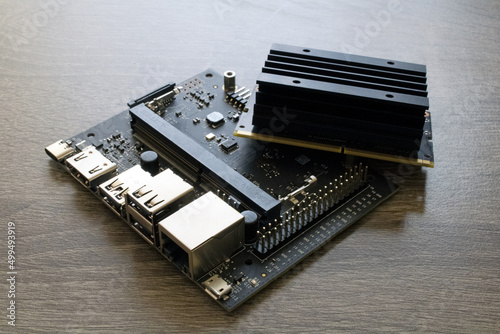 Nvidia Jetson Nano Microcomputer for Machine Learning and Electrical Engineering photo