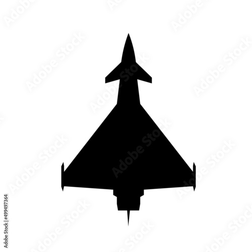 jet fighter delta wing icon 