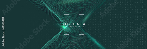 Artificial intelligence background. Digital