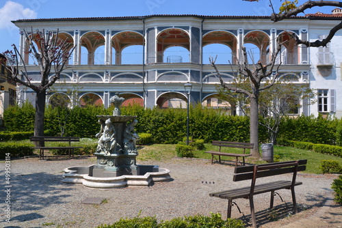 Costigliole Saluzzo, Piedmont, Italy- Palace Sarriod de La Tour