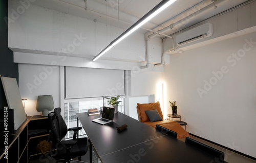 Modern simple and comfortable office interior
