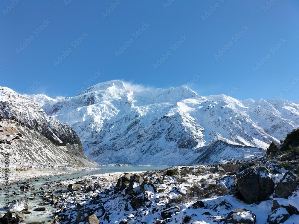 Obraz premium Mountains, New Zealand