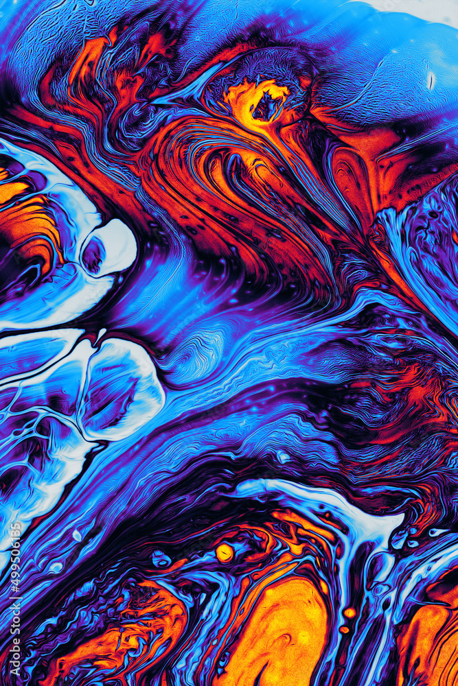 Abstract acrylic pouring Stock Photo | Adobe Stock