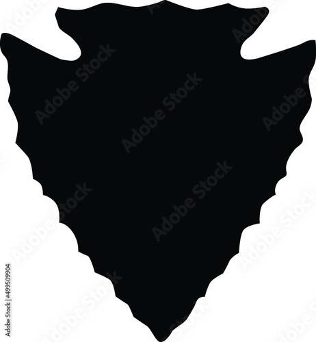 Stone arrowhead icon