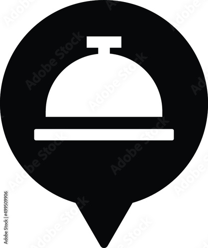 Hotel concierge bell icon