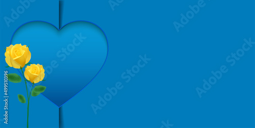 父の日　バラ　ハート　背景