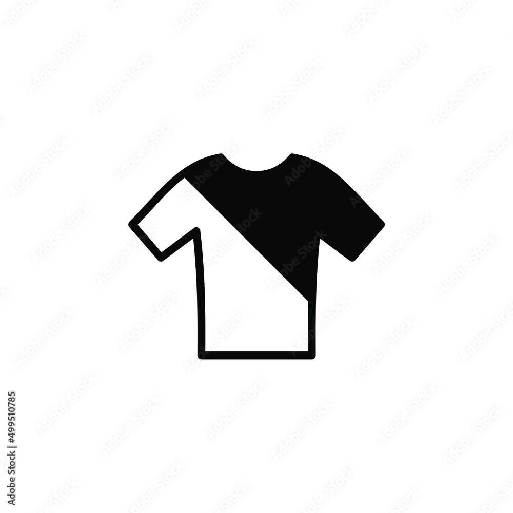 Shirt, Fashion, Polo, Clothes Solid Line Icon Vector Illustration Logo Template. Suitable For Many Purposes. Shirt, Fashion, Polo, Clothes Solid Line Icon Vector Illustration Logo Template. Suitable For Many Purposes.