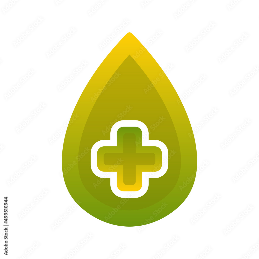 water medical gradient logo design template icon water medical gradient logo design template icon