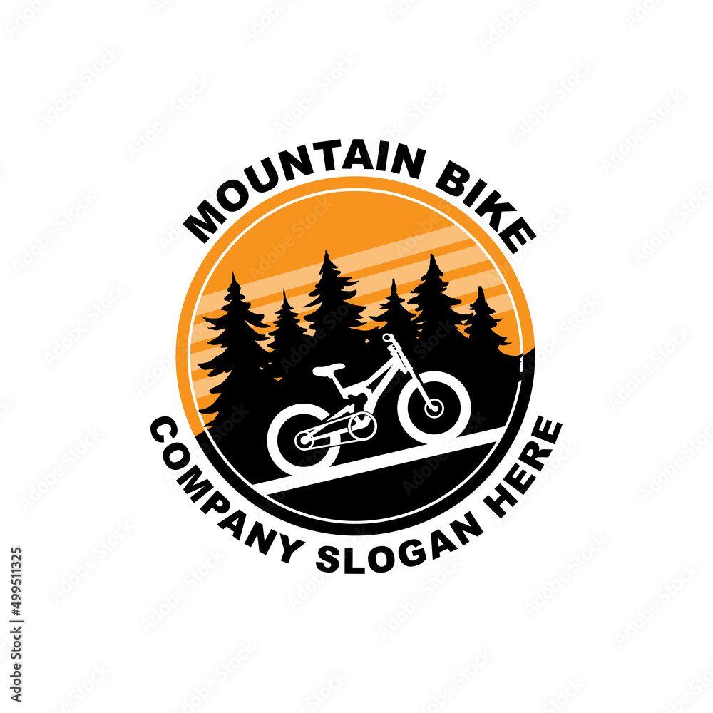 Bike Logo Icon Vector, vehicle for sports, racing, casual, downhill, retro template Bike Logo Icon Vector, vehicle for sports, racing, casual, downhill, retro template