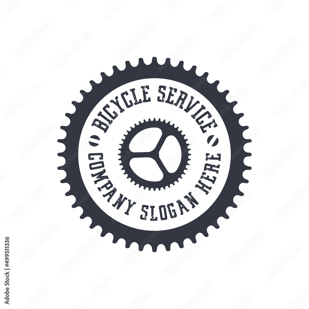 Bike Logo Icon Vector, vehicle for sports, racing, casual, downhill, retro template