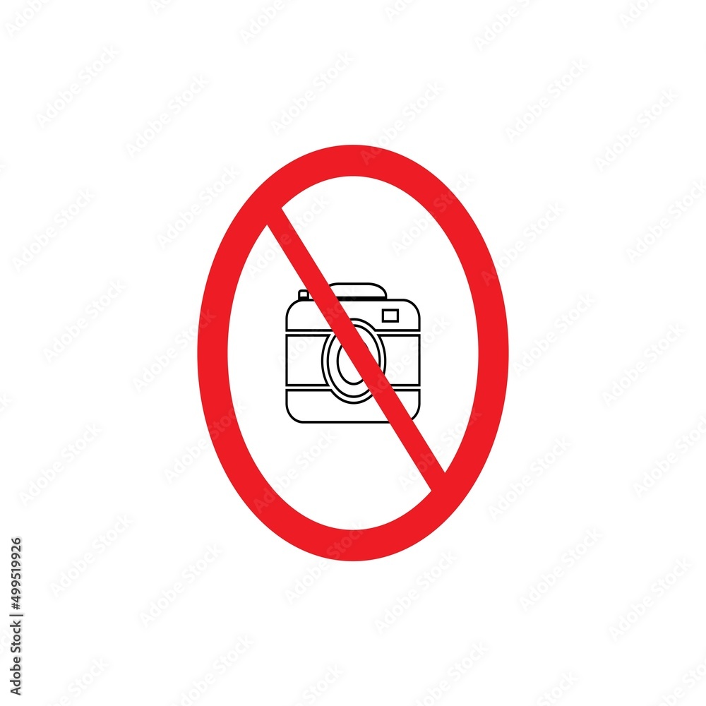 no taking photos vector illustration design no taking photos vector illustration design