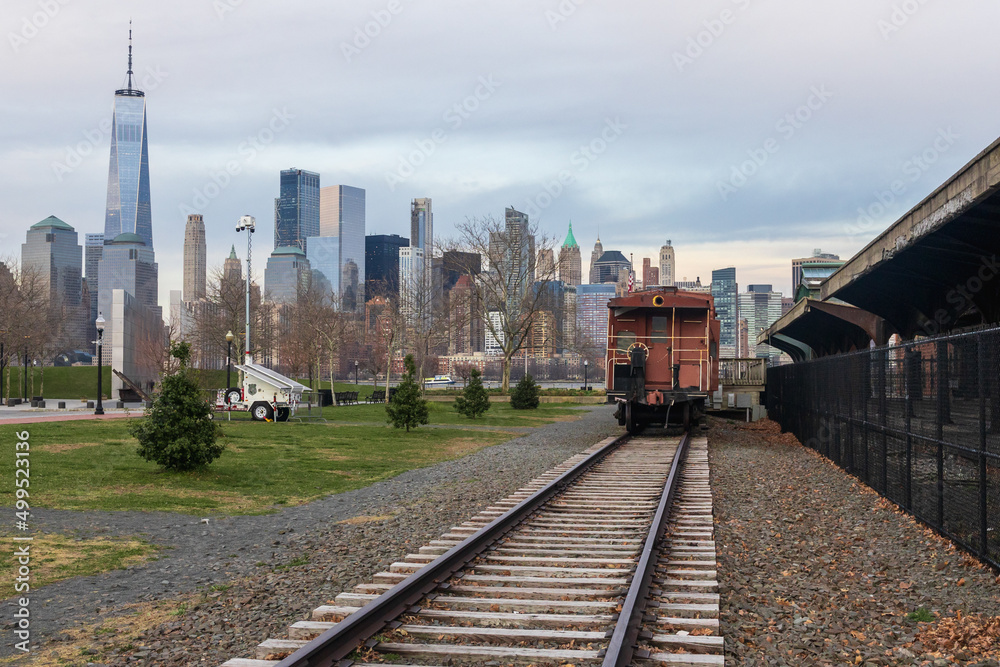 Railroad in New York city 
