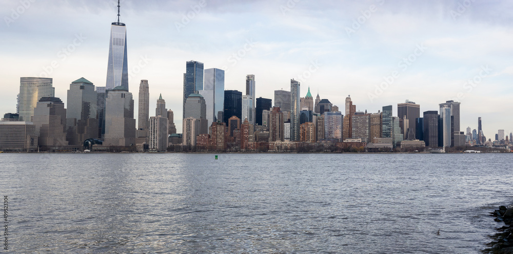 Panorama of New York City 