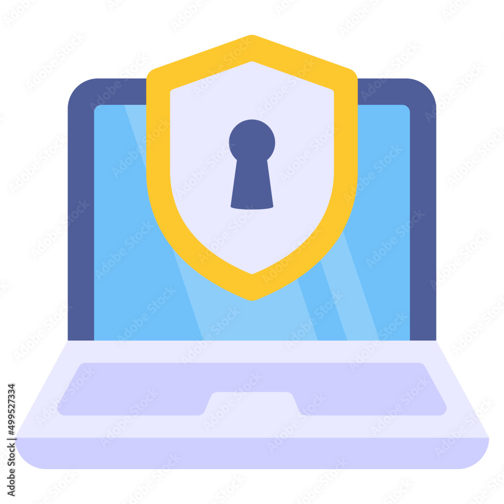 System security icon, editable vector System security icon, editable vector