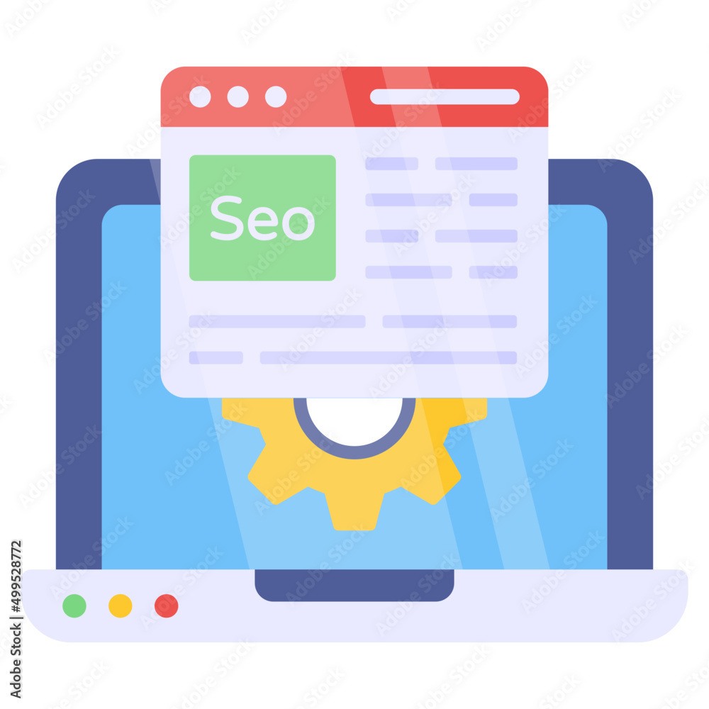 An icon design of web configuration An icon design of web configuration