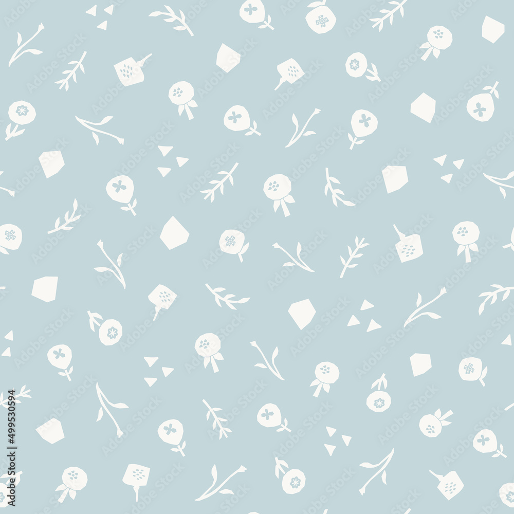 Spring summer botanical seamless pattern Spring summer botanical seamless pattern