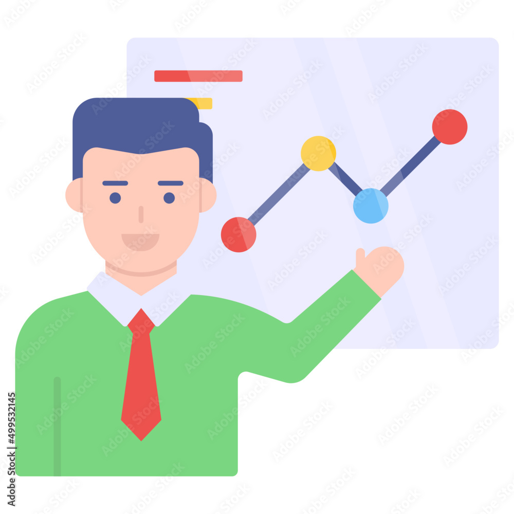 Vector design of business presentation Vector design of business presentation