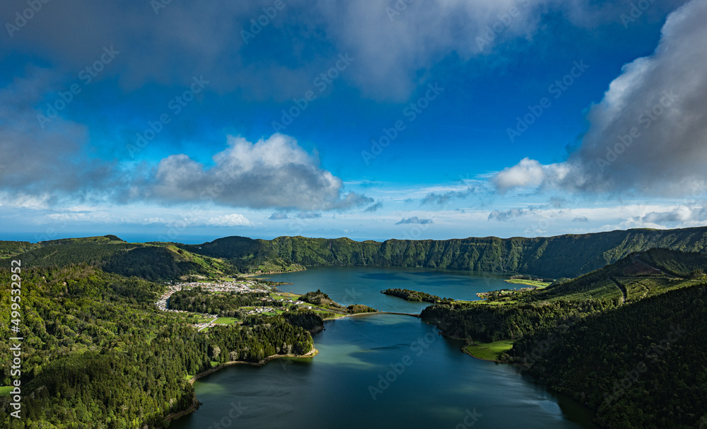 The Beautiful Landscape in Azores