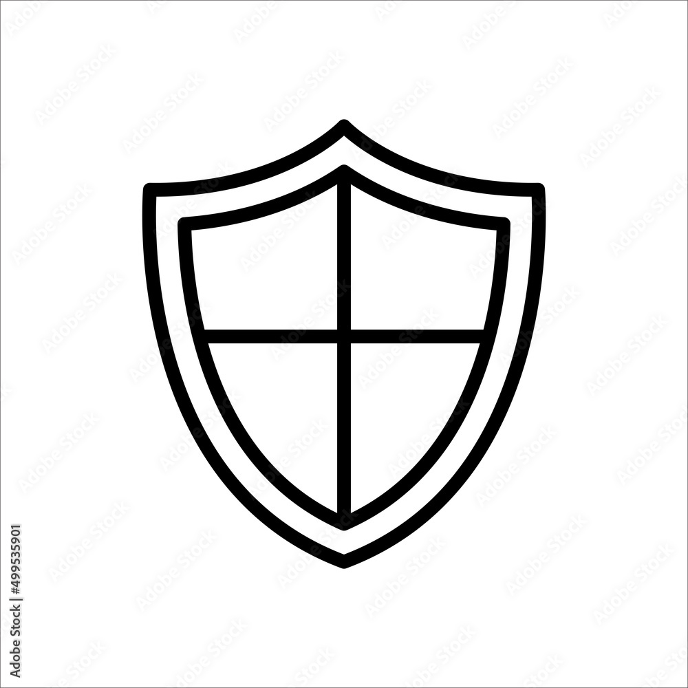 shield icon vector design template simple and clean shield icon vector design template simple and clean
