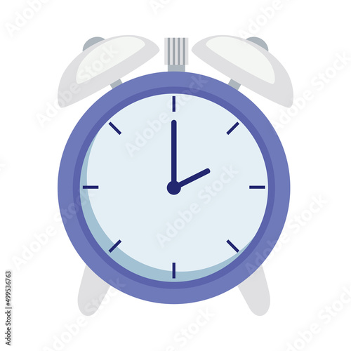 purple alarm clock