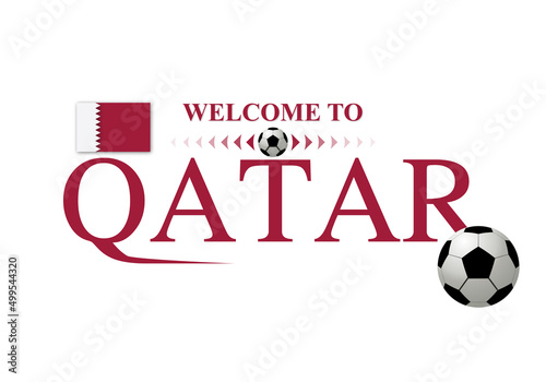 Welcome to Qatar words with realistic football. FIFA World Cup 2022