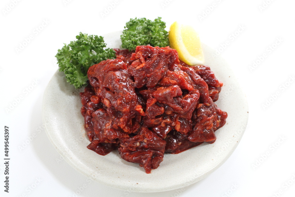 牛ハラミ(焼肉用・たれ漬け) 牛ハラミ(焼肉用・たれ漬け)