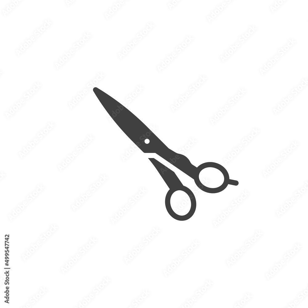 Fototapeta premium Hair Shears vector icon