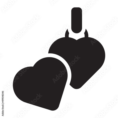 locket glyph icon