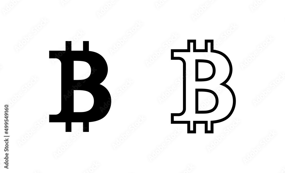 Bitcoin icon vector. bitcoin sign and symbol. payment symbol. cryptocurrency logo Bitcoin icon vector. bitcoin sign and symbol. payment symbol. cryptocurrency logo