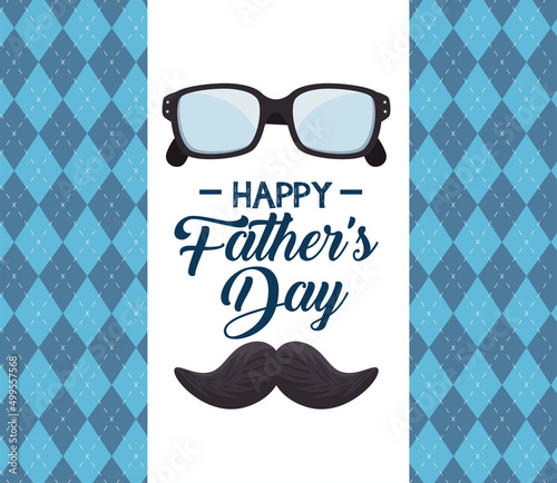 fathers day lettering card