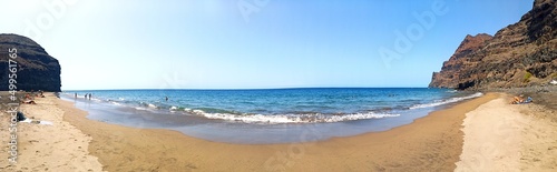 Playa G  ig  i en Gran Canaria  Panor  mica  