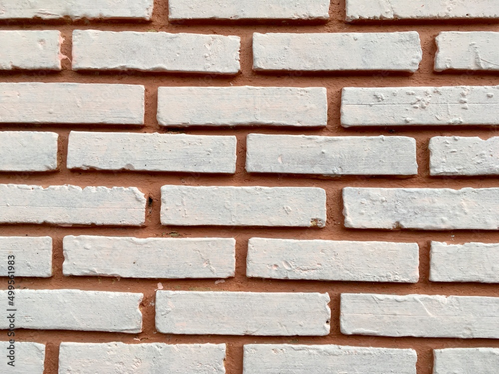 Naklejka premium red wall