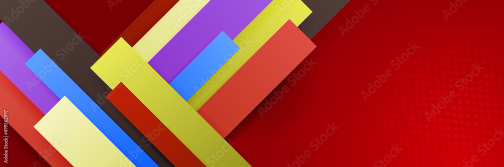 Abstract colorful banner background Abstract colorful banner background